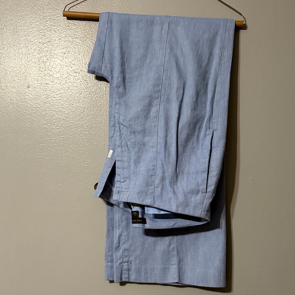 Ann Taylor Light Blue Wide Leg Pants
